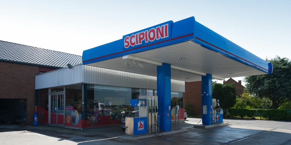 Anderlues-1 Station service Scipioni de Anderlues