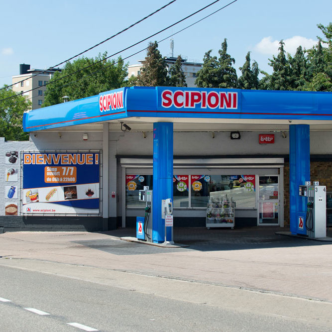 Station services Scipioni à Montignies sur sambre