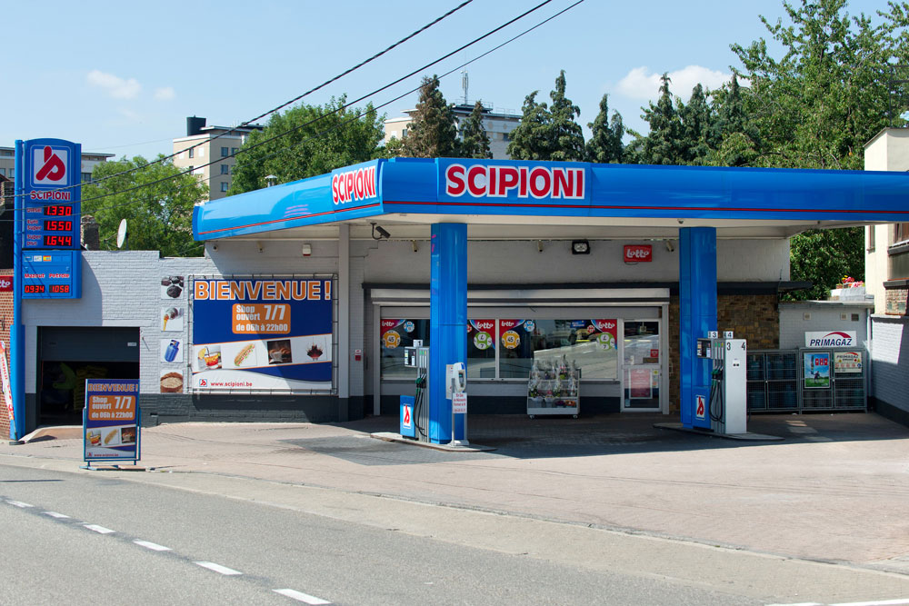 Station services Scipioni à Montignies sur sambre